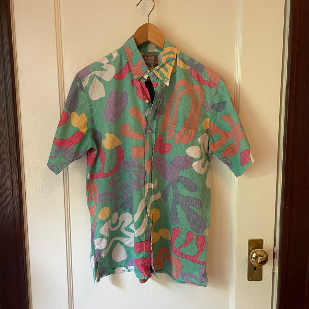 Vintage Reyn Spooner Hawaiian Shirt Reverse Print